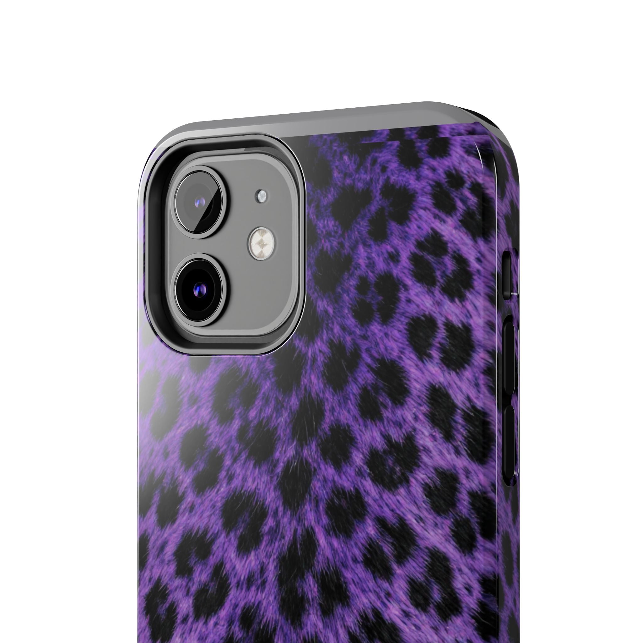 Purple Cheetah Print Phone Case — Tough Protective Cover