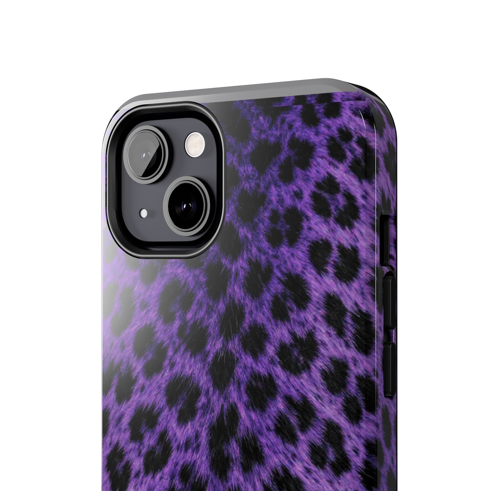 Purple Cheetah Print Phone Case — Tough Protective Cover