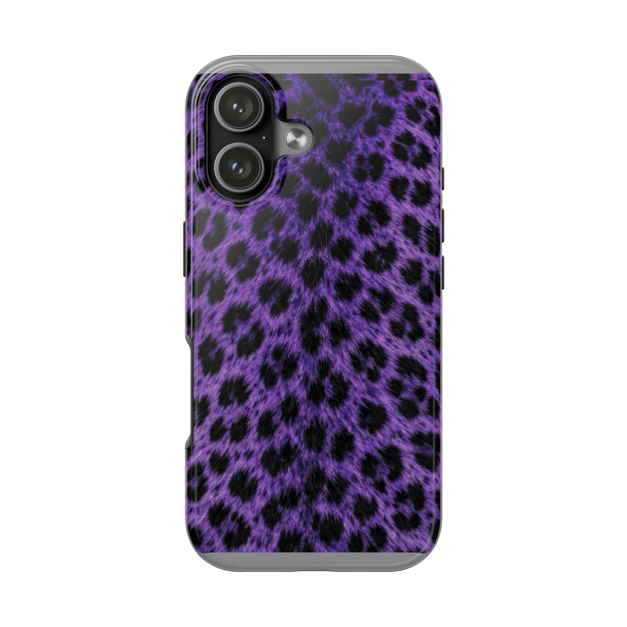 Purple Cheetah Print Phone Case — Tough Protective Cover