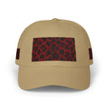 Red Leopard Patch Dad Cap
